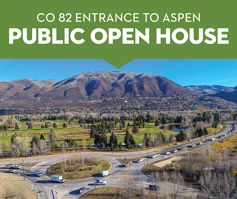 CO 82 Entrance to Aspen Public Open House